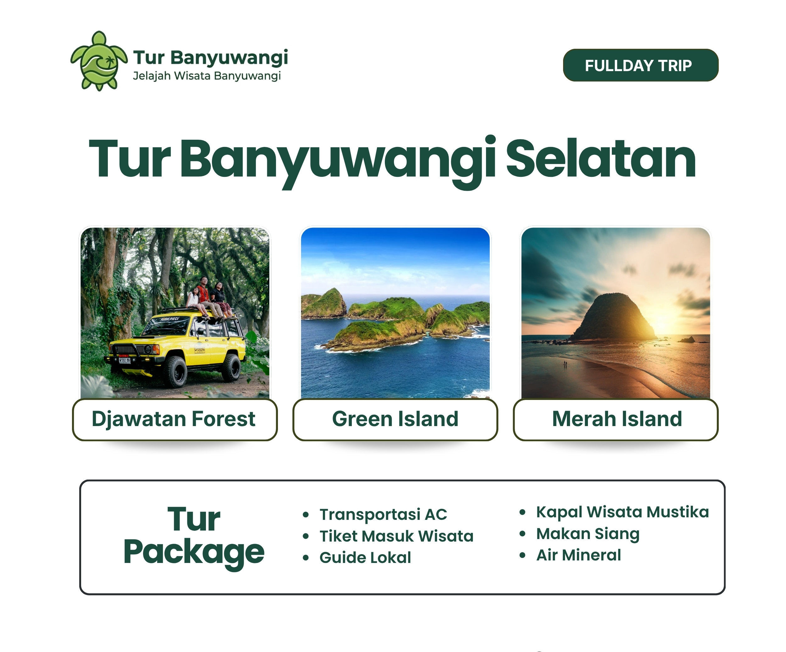 Tur Banyuwangi Selatan